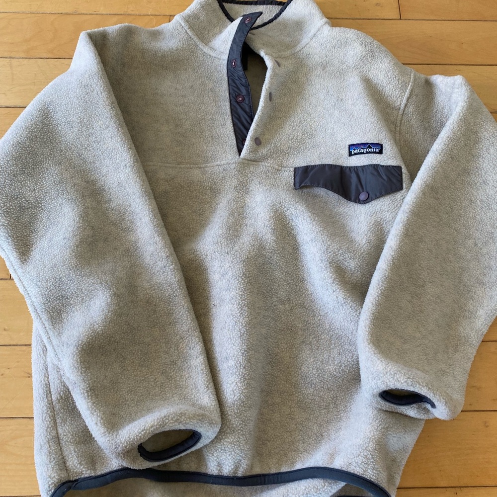 Patagonia synchilla S cream